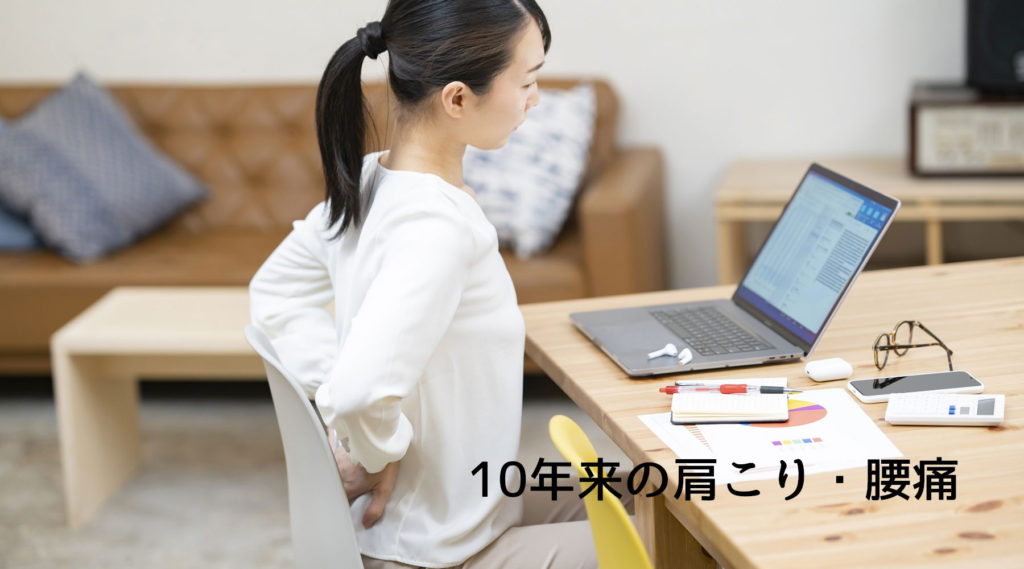 長年の肩こり・腰痛
