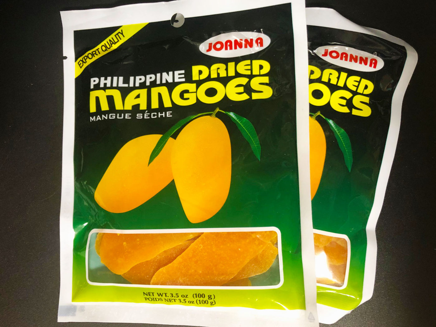 フィリピン土産の乾燥マンゴー